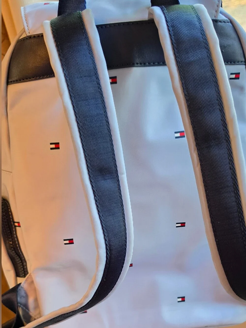 Tommy Hilfiger Light Blue Logo Backpack - Men's Bag